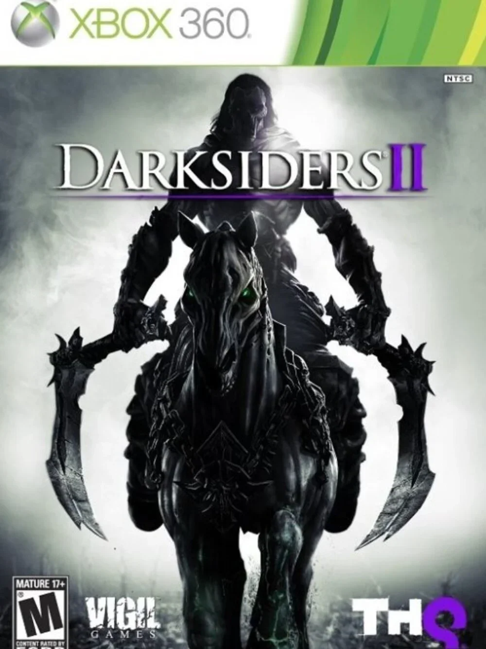 Darksiders II (Microsoft Xbox 360, 2012) Complete CIB Tested & Working - Death!!